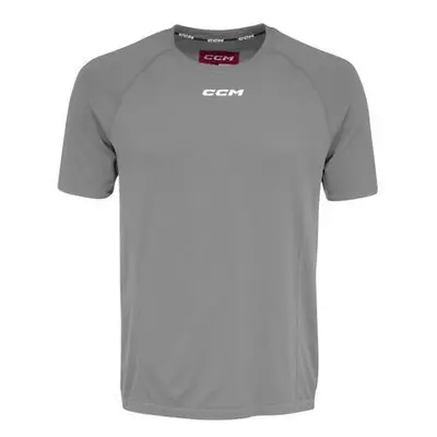 CCM Triko Premium Training Tee SR, šedá, Senior, M