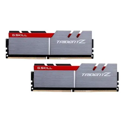 G.SKILL 32GB kit DDR4 3200 CL16 Trident Z silver-red, F4-3200C16D-32GTZ