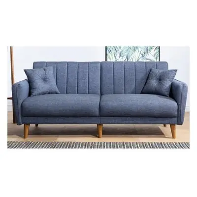 Atelier del Sofa 3-Seat Sofa-Bed Aqua - Dark Blue