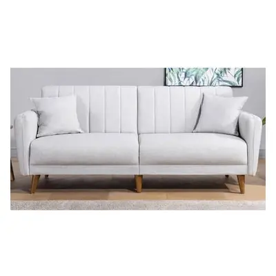 Atelier del Sofa 3-Seat Sofa-Bed Aqua - Cream