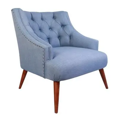 Atelier del Sofa Wing Chair Lamont - Indigo Blue