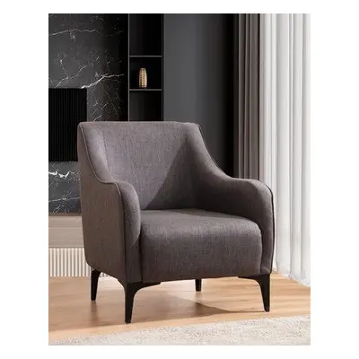 Atelier del Sofa Wing Chair Belissimo - Dark Grey