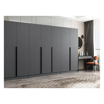 Hanah Home Wardrobe Kale Plus - 7778 Anthracite