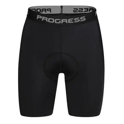 PROGRESS BASICA SHORTS kraťasy s cyklistickou vložkou M černá