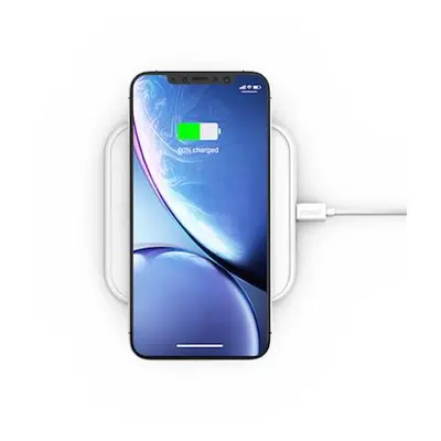 ZENS Aluminium Single Wireless Charger 10W - White