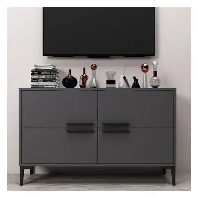 Hanah Home TV Stand Ctn Anthracite