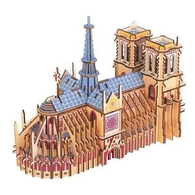 Woodcraft 3D puzzle Katedrála Notre-Dame 216 ks