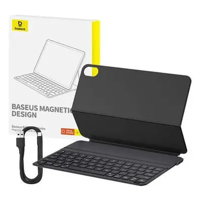 Magnetické pouzdro s klávesnicí Baseus Brilliance pro Pad 10 10,9" (černé)