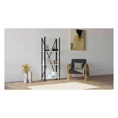 Hanah Home Bookshelf London - White WhiteBlack