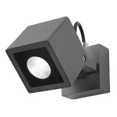 Svítidlo Nova Luce FOCUS WALL GREY nástěnné, IP 54, 6 W