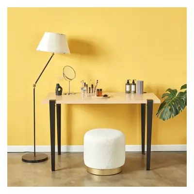 Hanah Home Make-Up Table Elaea - WoodenBlack