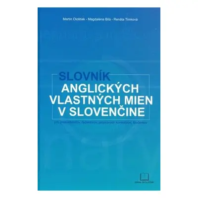 Slovník anglických vlastných mien v slovenčine