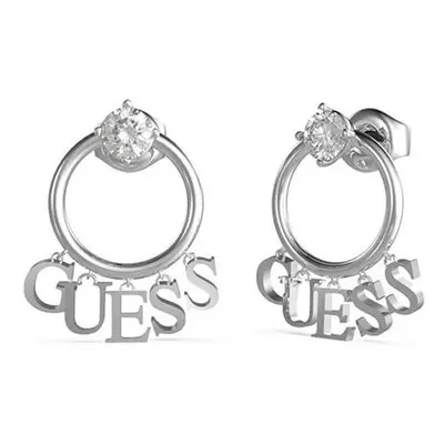 Guess Módní ocelové náušnice Crystal Harmony JUBE02222JWRH