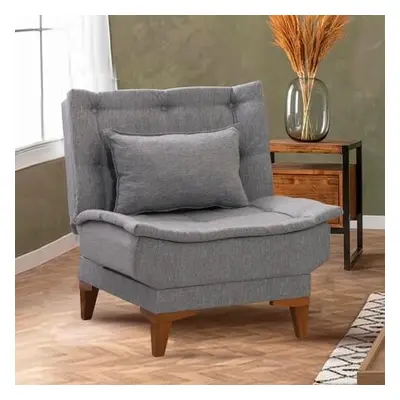 Atelier del Sofa Wing Chair Santo - Grey