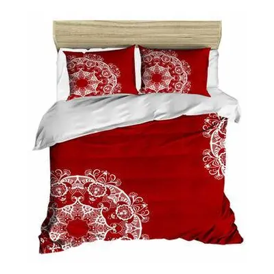 L'essentiel Maison Single Quilt Cover Set 422 RedWhite