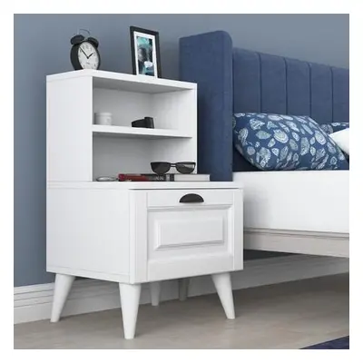 Hanah Home Nightstand BD105 - 2785 White