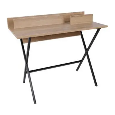 Hanah Home Study Desk Panama OakBlack