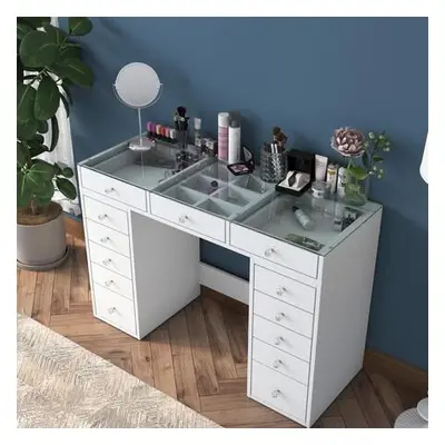 Hanah Home Make-Up Table BJ105 2716 White