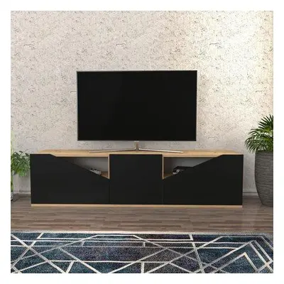 Hanah Home TV Stand Carson - Oak, Anthracite OakAnthracite