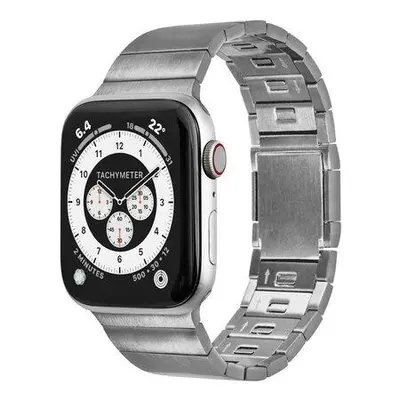 LAUT remienok Links 2 pre Apple Watch 42/44/45/49mm - Silver