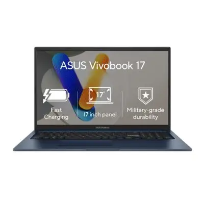 ASUS Vivobook 17 - i3-1315U/8GB/512GB SSD/17,3"/FHD/IPS/2y PUR/Win 11 Home/modrá, X1704VA-AU402W