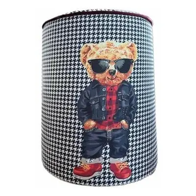 Hanah Home Pouffe Jungle Scar Pouffe - Teddy v2 Multicolor