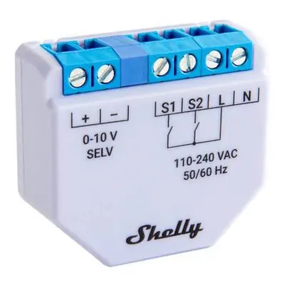 Stmívač světla Shelly Plus WiFi 0-10V