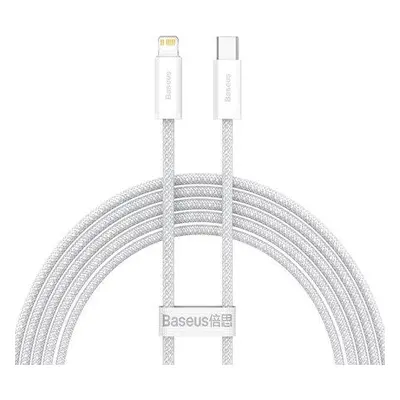 Kabel USB-C pro Lightning Baseus řady Dynamic, 20 W, 2 m (bílý)