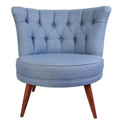 Atelier del Sofa Wing Chair Richland - Indigo Blue