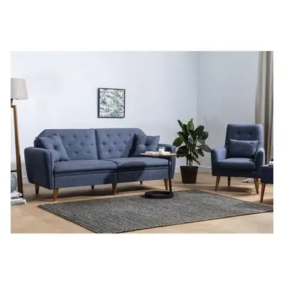 Atelier del Sofa Sofa-Bed Set Terra-TKM06-1048 Dark Blue