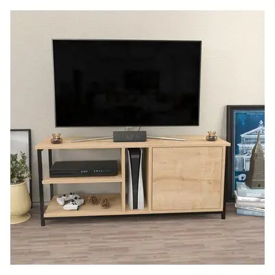 Hanah Home TV Stand Neola - Black, Oak BlackOak