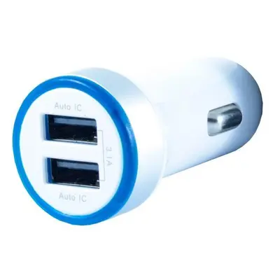 CUBE1 CL nabíječ Smart IC, 3.1A, 2x USB, White