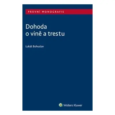 Dohoda o vině a trestu