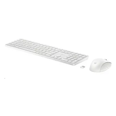 HP 655 Wireless Mouse and Keyboard CZ-SK White, 860P8AA#BCM