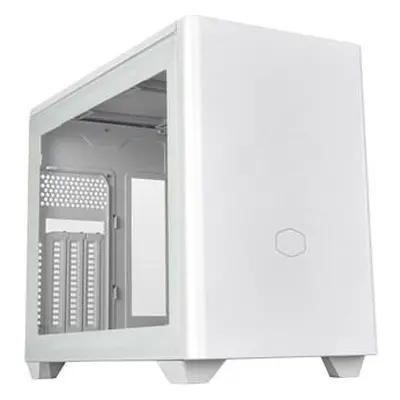 Cooler Master case NR200P V2 mini-ITX, 2x USB 3.2 Gen1, 1x USB-C 3.2 Gen2x2, bílá, NR200PV2-WCNN