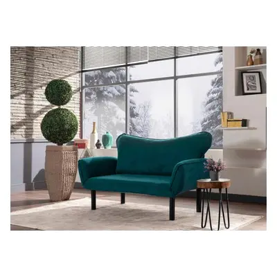 Atelier del Sofa 2-Seat Sofa-Bed Chatto - Petrol Blue