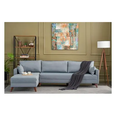 Atelier del Sofa Corner Sofa Bella Soft Köşe Koltuk Left - Blue