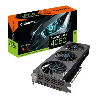 Gigabyte GeForce RTX 4060 EAGLE/OC/8GB/GDDR6, GV-N4060EAGLE OC-8GD