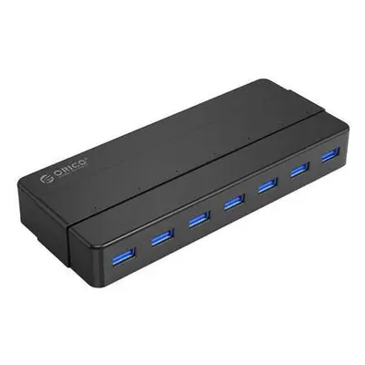 Rozbočovač adaptéru 7 v 1 Orico USB 3.0 + kabel USB 3.0 1m,