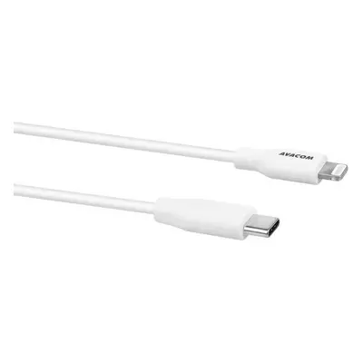 Avacom MFIC-40W kabel USB-C - Lightning, MFi certifikace, 40cm, bílá