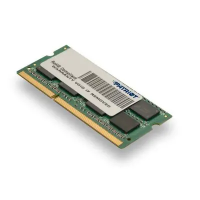 PATRIOT Ultrabook 8GB DDR3 1600MHz / SO-DIMM / CL11 / PC3-12800 / 1,35V, PSD38G1600L2S