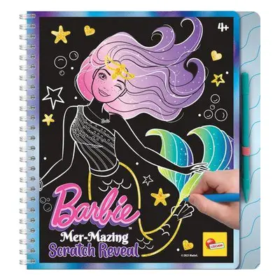 Liscianigiochi Barbie Sketch Book Mer Mazing Scratch Reveal