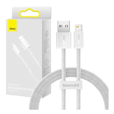 Baseus CALD000402 USB to Apple Lightning 8-pin 2,4A Dynamic Series, 1m, bílý