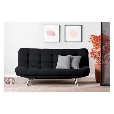 Atelier del Sofa 3-Seat Sofa-Bed Misa Sofabed - Black