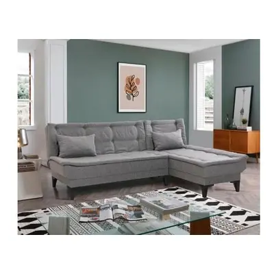 Atelier del Sofa Corner Sofa-Bed Santo-S - Grey