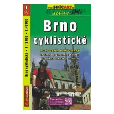 Brno cyklistické 1:18 000, 1: 40 000