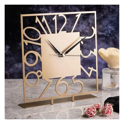 Aberto Design Decorative Clock Piazza - Gold