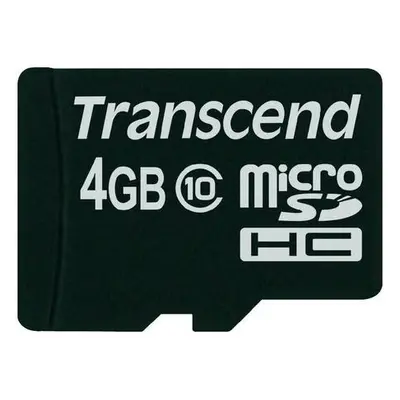 Transcend microSDHC 4 GB Class 10 TS4GUSDC10