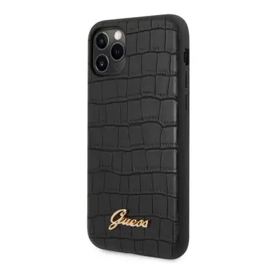 Guess Croco Hard Case iPhone 11 Pro, Black