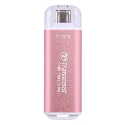 Transcend ESD300P 512GB, External SSD, USB 10Gbps, Type C, TS512GESD300P